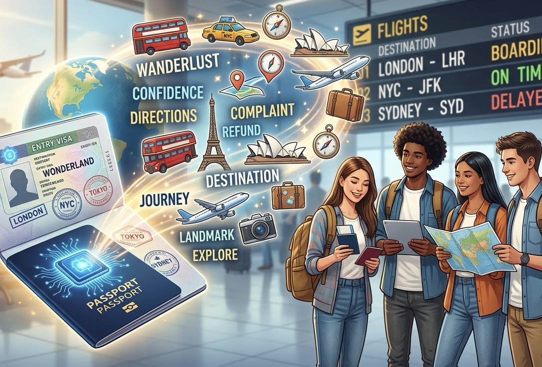 ✈️ Wanderlust: Essential Vocabulary for Your Next Adventure